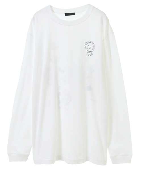 Candy Stripper(キャンディストリッパー)の「コジコジと仲間たち L/S Tシャツ(Tシャツ/カットソー・レディース・オフホワイト/ブラック・FREE)」の3枚目の写真