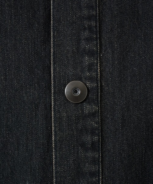 STUDIOUS(ステュディオス)の「BLEACH OVERDYE DENIM SHIRTS(シャツ/ブラウス・メンズ・インディゴブルー/ブラック・1/2)」の15枚目の写真