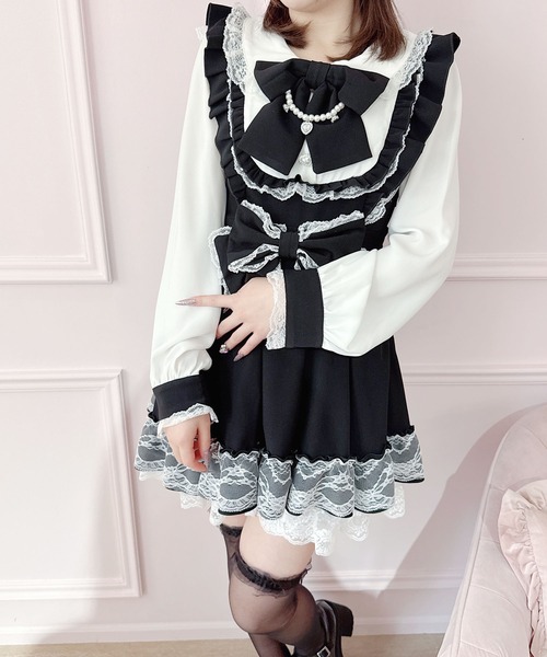 MA*RS（アメーバーマーズ）の「ダブルりぼんチェックレイヤード