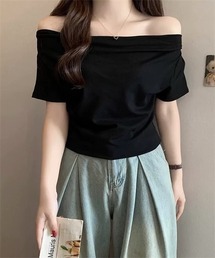 2WAYカットソーオフショルトップス