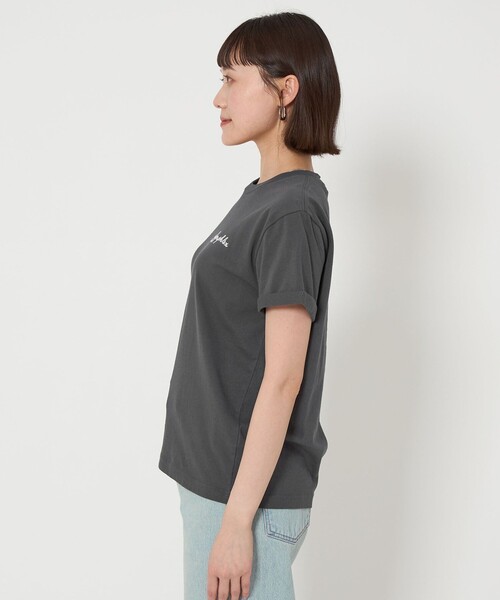 GYMPHLEX(ジムフレックス)の「<Gymphlex>ショートスリーブ EMB Tシャツ(Tシャツ/カットソー・レディース・オフホワイト/ブラック/その他1/ダークグレー・FREE)」の18枚目の写真