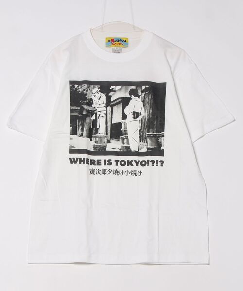 SAMURAI CORE(サムライコア)の「/SAMURAI CORE x 男はつらいよ/ぼたん TEE(Tシャツ/カットソー・メンズ・ブラック/ホワイト・LARGE/MEDIUM)」の1枚目の写真