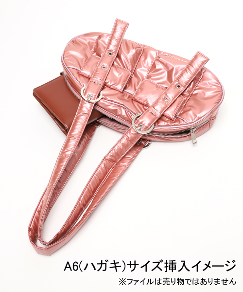 JOINT WORKS(ジョイントワークス)の「【Casselini/キャセリーニ】ナイロンミニボストン(ボストンバッグ・レディース・ホワイト/ピンク/ブラック・FREE)」の11枚目の写真
