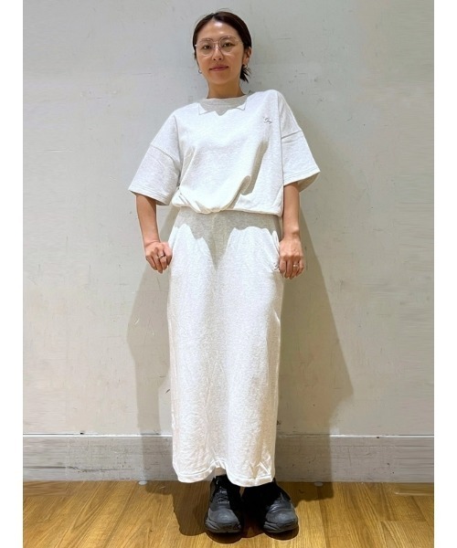 GAP（ギャップ）の「ビンテージソフト GAPロゴ マキシスカート（スカート・レディース・ブラック/グレー・S/M/L/XS/XXS）」の10枚目の写真