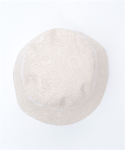 axes femme（アクシーズファム）の「総レースＵＶバケハ（ハット・レディース・キナリ/ブラック・FREE）」の7枚目の写真