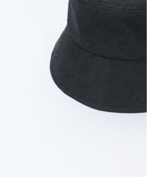 axes femme（アクシーズファム）の「総レースＵＶバケハ（ハット・レディース・キナリ/ブラック・FREE）」の12枚目の写真