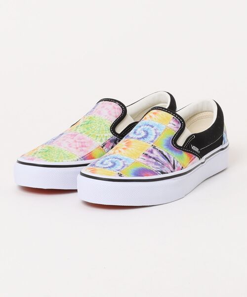 VANS ヴァンズ SLIP ON スリッポン V98CF T.D.P.W MULTI/WHITE