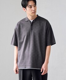 RONEL（ロネル）の「【RONEL】ハイツイストニットポロシャツ（ニット/セーター）」
