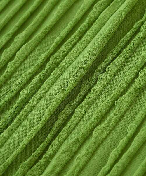 Green　Parks（グリーンパークス）の「5分袖フリルカットプルオーバー（Tシャツ/カットソー・レディース・グリーン/ブラック/パープル/グレー/ホワイト系その他2・FREE）」の12枚目の写真