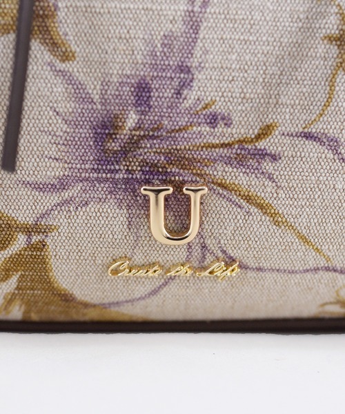 U(ユー)の「ボホ・ヴィオラ パリジャン ボストンバッグ/Lサイズ(ボストンバッグ・レディース・パープル/イエロー・FREE)」の19枚目の写真