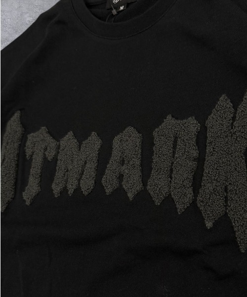 ATMARK(アットマーク)の「《2サイズ展開 / UNISEX 》オールドイングリッシュロゴTee サガラ刺繍 ラインストーン セットアップ可能(Tシャツ/カットソー・レディース・ブルー系その他/ピンク/チャコールグレー/ターコイズブルー/カーキ/ピンク系/ブルー系/シルバー系・MEDIUM/LARGE/L/M)」の13枚目の写真