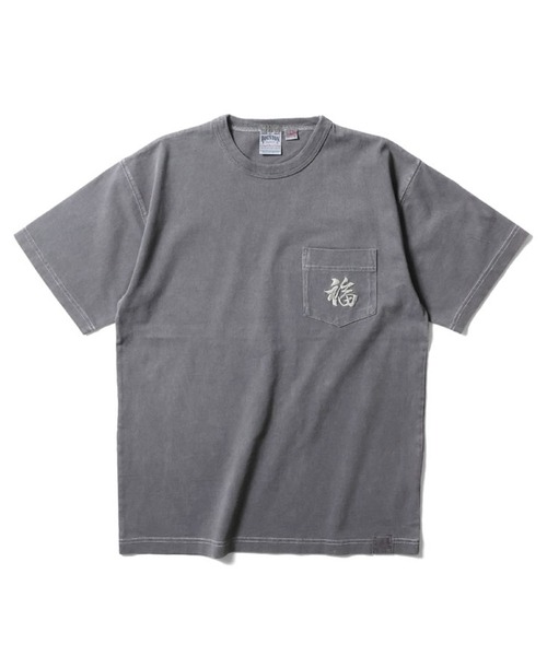 HOUSTON（ヒューストン）の「HOUSTON-PIGMENT FOAM PT SOUVENIR TEE（Tシャツ/カットソー・メンズ・ブラック系2/ホワイト系2/ブラック/ホワイト・XL/L）」の10枚目の写真