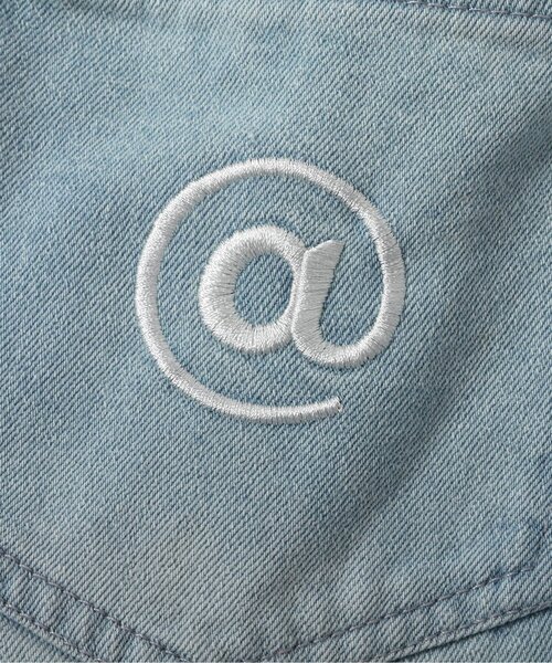 algy(アルジー)の「【接触冷感】デニム折返しワイドパンツ(デニムパンツ・キッズ・ブルー/サックスブルー・XX-SMALL/X-SMALL/SMALL/MEDIUM)」の19枚目の写真