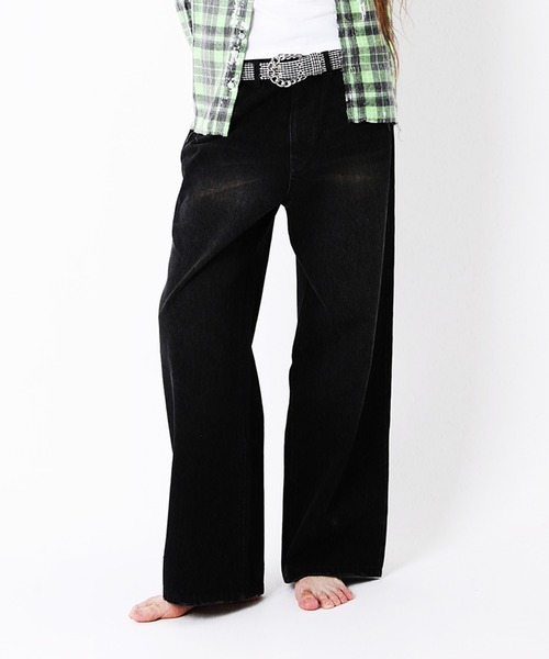 パンツ AFB SUPER BAGGY STUDDED PANTS SUPER BAGGY STUDDED PANTS – AFB