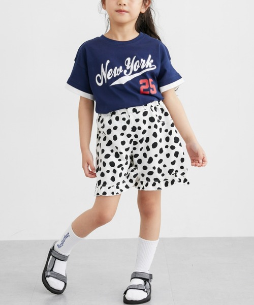 裾フリル総柄ショートパンツ（女の子）（その他パンツ