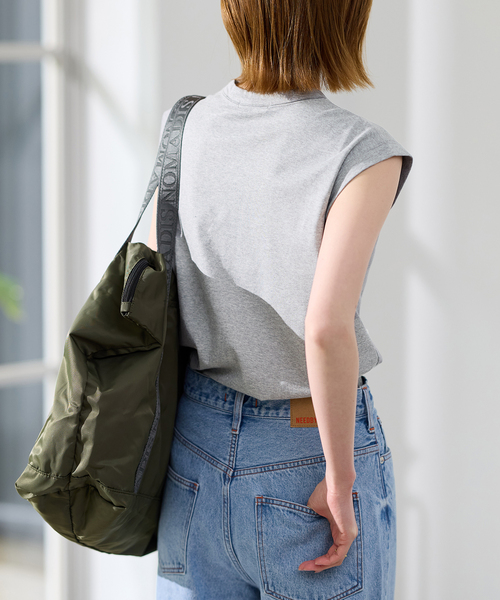 JOURNAL STANDARD(ジャーナルスタンダード)の「《追加》汗ジミ防止ナノシアスリーブレス(Tシャツ/カットソー・レディース・ホワイト/ブラック/グレー・FREE)」の16枚目の写真