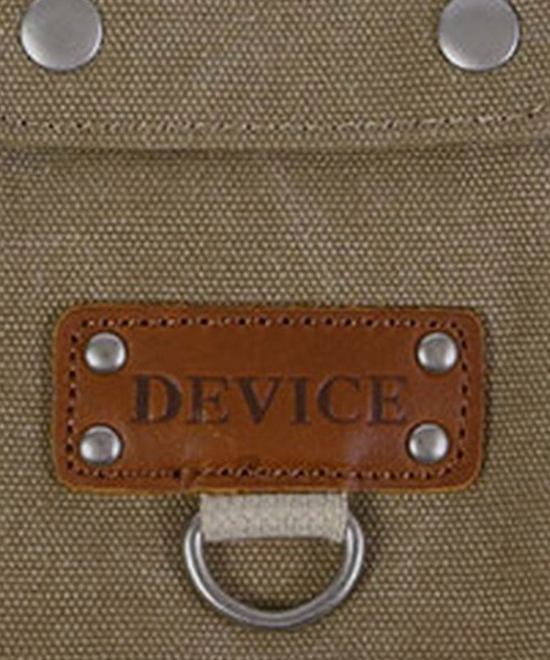 DEVICE（デバイス）の「デバイス DEVICE #DCH-30019 2way シザーケース（ボディバッグ/ウエストポーチ・メンズ・カーキ/ブラウン/ブラック・FREE）」の11枚目の写真