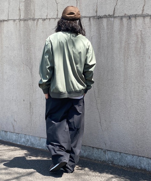 NO NEED（ノーニード）の「ストレッチMA-1（MA-1・メンズ・オリーブ・M/L/LL）」の14枚目の写真