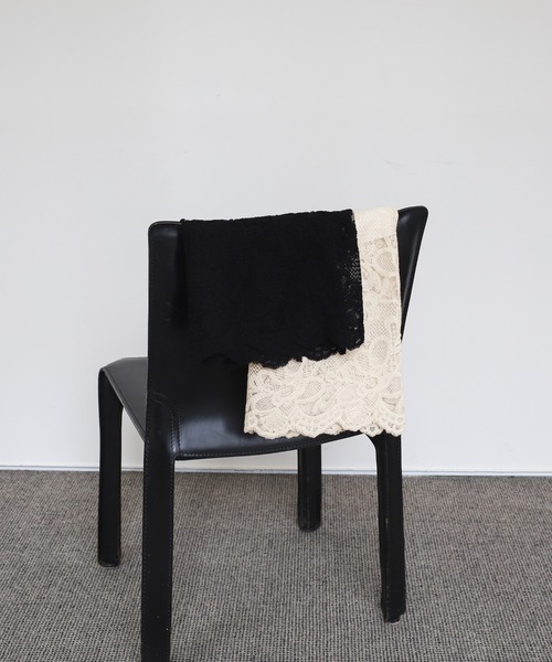 select MOCA Et（セレクトモカエト）の「【Et】Lace I-line skirt（スカート・レディース・ブラック/ベージュ・FREE）」の19枚目の写真