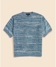 A265 Brooks Brothers 半袖 ニット セータークルーネックS A265 Brooks Brothers 半袖 ニット セータークルーネックS