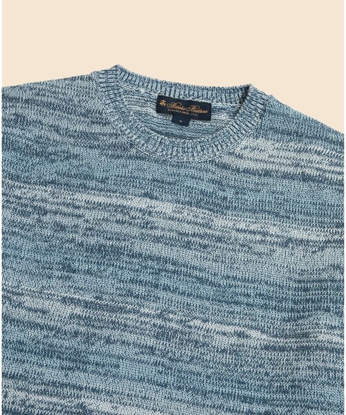 BROOKS BROTHERS◆ニット・セーター(薄手)/S/コットン/GRY BROOKS BROTHERS(ブルックスブラザーズ) / セーター(薄手)/L