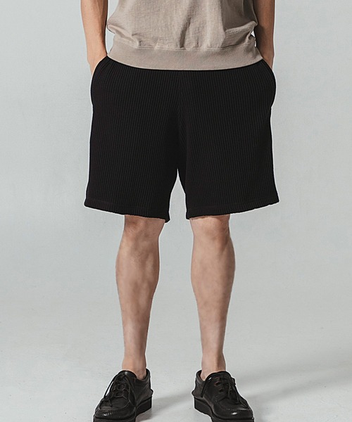 Jackman（ジャックマン）の「Waffle Shorts（その他パンツ・メンズ・ライム/アッシュブラウン/ブラック・MEDIUM/SMALL/LARGE）」の2枚目の写真