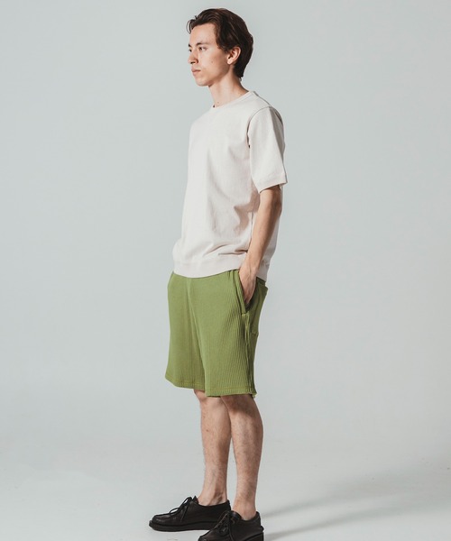 Jackman（ジャックマン）の「Waffle Shorts（その他パンツ・メンズ・ライム/アッシュブラウン/ブラック・MEDIUM/SMALL/LARGE）」の6枚目の写真