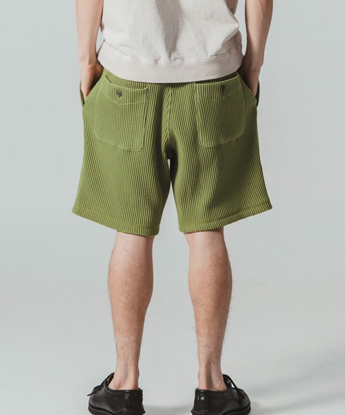 Jackman（ジャックマン）の「Waffle Shorts（その他パンツ・メンズ・ライム/アッシュブラウン/ブラック・MEDIUM/SMALL/LARGE）」の9枚目の写真