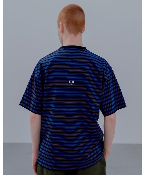トップス uniform experiment BORDER LOOSE L/S TEE トップス uniform experiment BORDER LOOSE L/S TEE SOPH