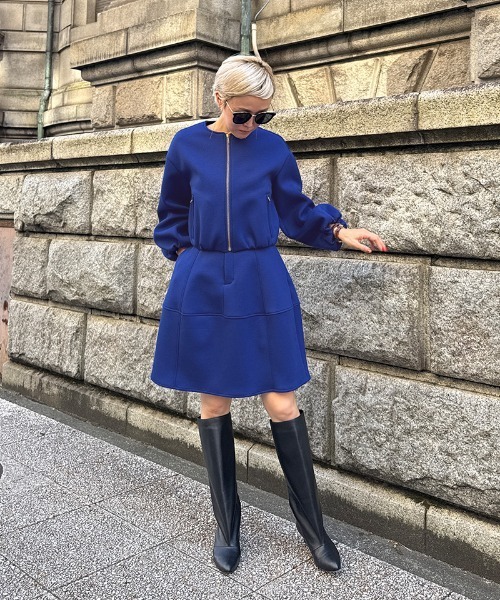 JENNE ジェンヌ　カットソー切り替えminiスカート　S セール】カットソー切り替えminiスカート（スカート）｜JENNE