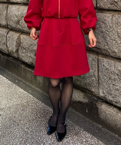 セール】カットソー切り替えminiスカート（スカート）｜JENNE