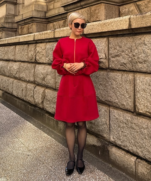 ⭐︎新品⭐︎JENNE ジェンヌ　カットソー切り替えminiスカート　M セール】カットソー切り替えminiスカート（スカート）｜JENNE