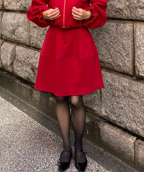 セール】カットソー切り替えminiスカート（スカート）｜JENNE