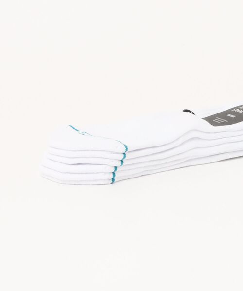STANCE(スタンス)の「【STANCE/スタンス】クォーターソックス3足セット / ギフトにも最適! / ICON QUARTER 3 PACK(ソックス/靴下・メンズ・ホワイト/ブラック・SMALL/LARGE)」の6枚目の写真