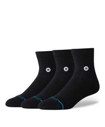 STANCE（スタンス）の「【STANCE/スタンス】クォーターソックス3足セット　/ ギフトにも最適！ / 　ICON QUARTER 3 PACK（ソックス/靴下）」