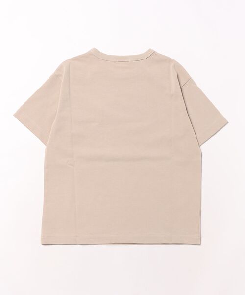 FITH（フィス）の「High Gauge Patch Tee（Tシャツ/カットソー・キッズ・ベージュ・130/140）」の2枚目の写真