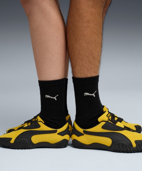 着用1回のみ　PUMA モストロ　28㎝　イエロー/ブラック スニーカー 着用1回のみ PUMA モストロ 28㎝ イエロー/ブラック スニーカー