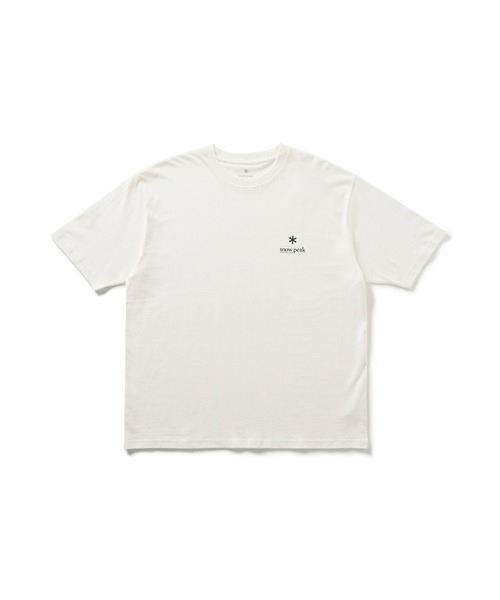 Snow Peak（スノーピーク）の「Snow Peak / Soft Cotton Relaxed Logo T-Shirt ソフトコットン リラックスロゴTシャツ（Tシャツ/カットソー・メンズ・ホワイト/ブラック/オレンジ・1/S/M/L/XL/XXL）」の14枚目の写真