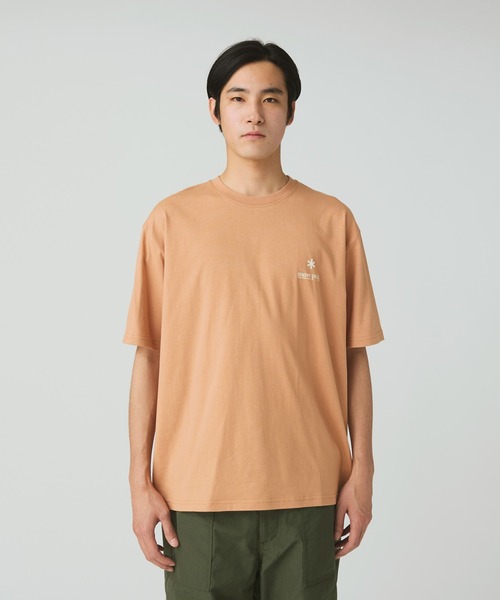 Snow Peak（スノーピーク）の「Snow Peak / Soft Cotton Relaxed Logo T-Shirt ソフトコットン リラックスロゴTシャツ（Tシャツ/カットソー・メンズ・ホワイト/ブラック/オレンジ・1/S/M/L/XL/XXL）」の8枚目の写真