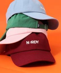 NERDY（ノルディ）の「スモールブレンクロゴボールキャップ（キャップ・レディース）」