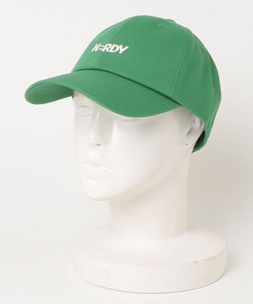 ★NERDYノルディ★BIG BLANK LOGO BALL CAP★ロゴボールキャップ スモールブレンクロゴボールキャップ（キャップ）｜NERDY