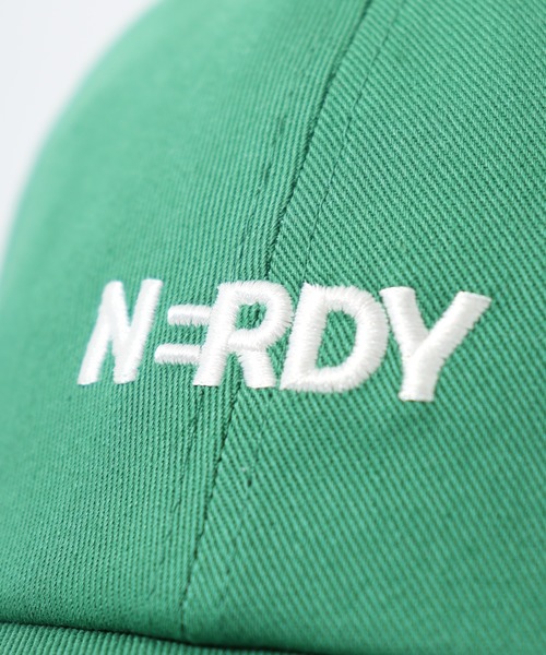 NERDY(ノルディ)の「スモールブレンクロゴボールキャップ(キャップ・レディース・ブルー/ブルー系/レッド/ピンク/ピンク系/ホワイト/グリーン/ネイビー・FREE)」の15枚目の写真