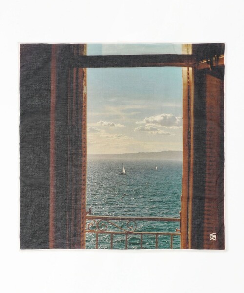 TOMORROWLAND （トゥモローランド）の「MESKO STUDIO Marseille プリントスカーフ（バンダナ/スカーフ・レディース・ブルー系その他・FREE）」の3枚目の写真