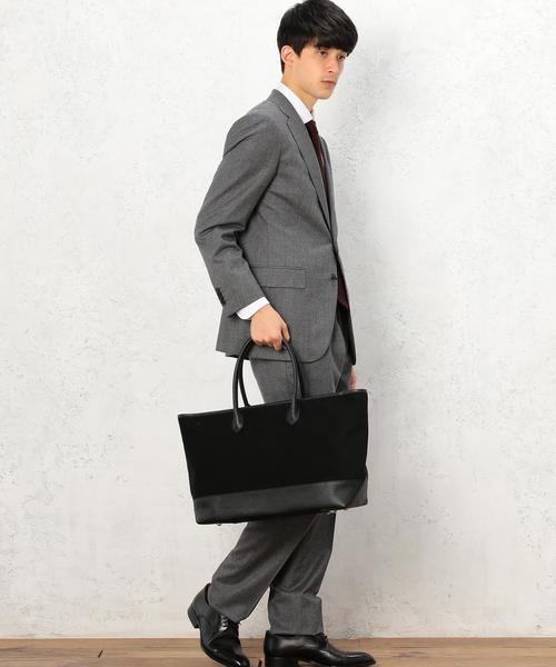 green label relaxing（グリーンレーベルリラクシング）の「AP ULTRA/S トートバッグ◆（トートバッグ・メンズ・ブラック/ダークブラウン・フリー）」の10枚目の写真