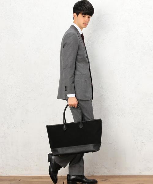 green label relaxing（グリーンレーベルリラクシング）の「AP ULTRA/S トートバッグ◆（トートバッグ・メンズ・ブラック/ダークブラウン・フリー）」の11枚目の写真