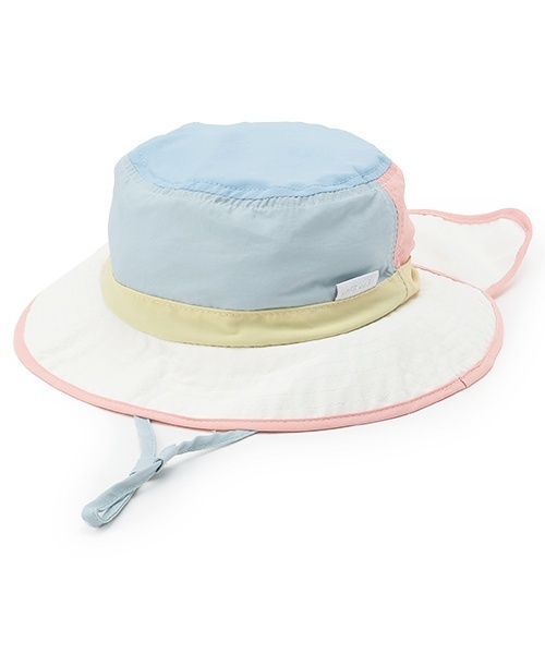 petit main（プティマイン）の「【透湿撥水】アドベンチャーハット（ハット・キッズ・ブルー/カラフル・54cm/50cm）」の7枚目の写真