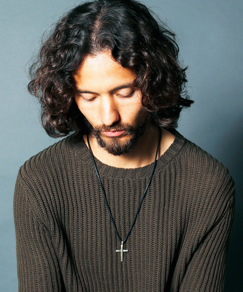 Magine（マージン）の「Magine×idealismsound SILVER CROSS NECKLACE：シルバークロスネックレス（ネックレス・メンズ・シルバー・FREE）」の6枚目の写真
