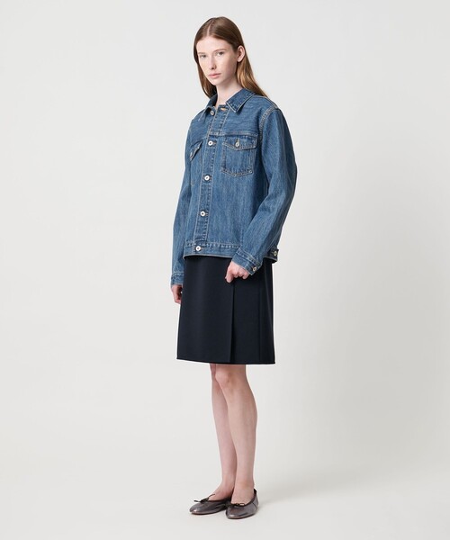 Steven Alan（スティーブンアラン）の「＜Steven Alan＞コットン デニム ブルゾン（デニムジャケット・レディース・ライトブルー/ネイビー・S/M）」の6枚目の写真