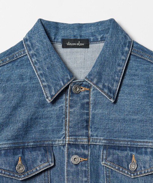 Steven Alan＞コットン デニム ブルゾン（デニムジャケット）｜Steven