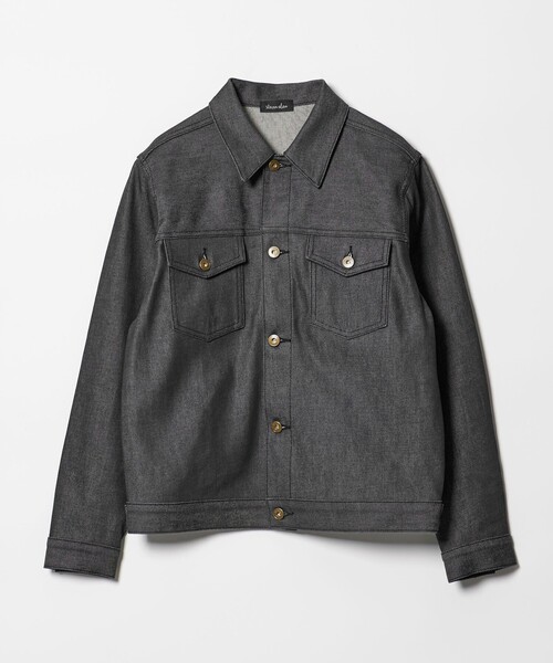 Steven Alan＞コットン デニム ブルゾン（デニムジャケット）｜Steven